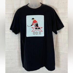 Jockey Hockey T Shirt SK8 black Top Men’s Size XL NHL Skate Ice 100% Cotton